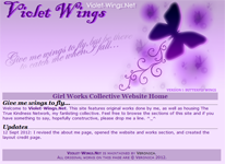 Violet-Wings.Net Version I [Butterfly Wings]